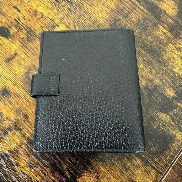 Gucci Mini Agenda Notebook Holder Black Leather - Picture 2 of 14